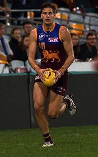 au lions debut another hammelmann matthew afl graduate brisbane academy neafl action